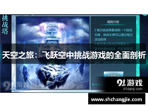 天空之旅：飞跃空中挑战游戏的全面剖析
